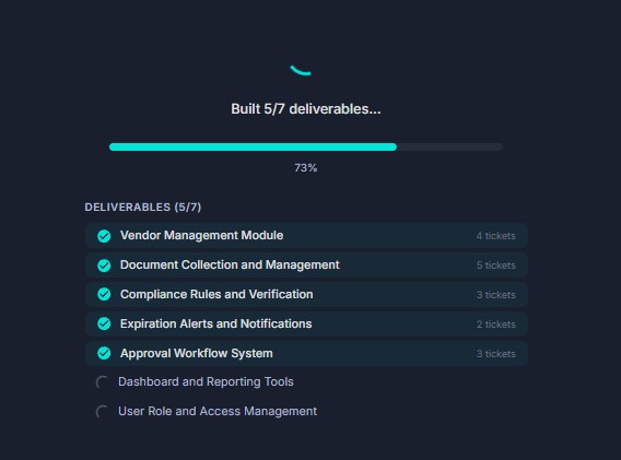 PRD to tickets tool screenshot 1